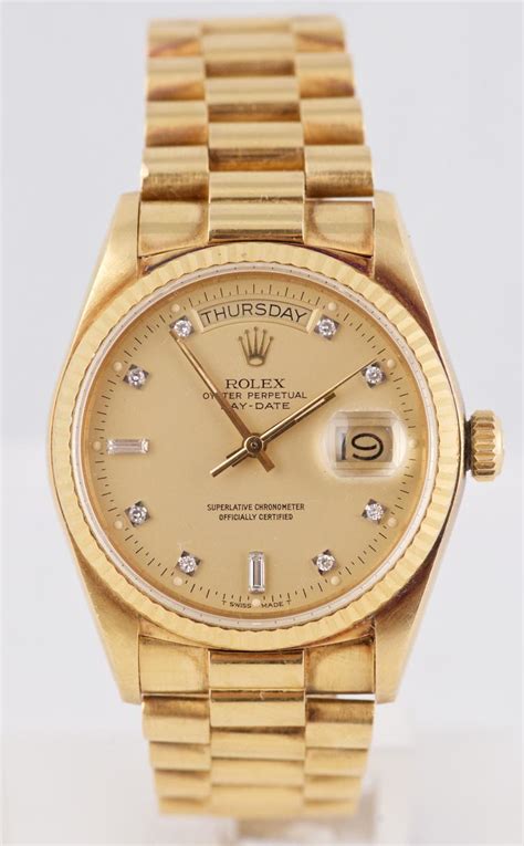 vintage rolex 1984|1984 rolex president men's.